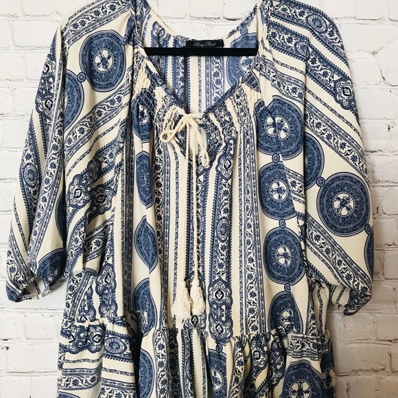 Honey Punch Tops - Honey Punch boho hippie peasant top